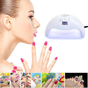 Lampara Led-uv De Uñas  Profesional Secado Rápido