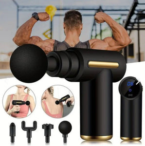 Pistola Masajeador Portátil Recargable