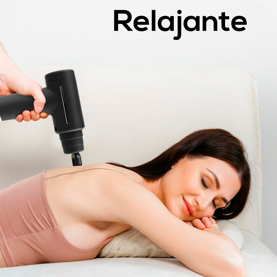 Pistola Masajeador Portátil Recargable