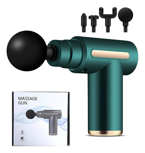 Pistola Masajeador Portátil Recargable