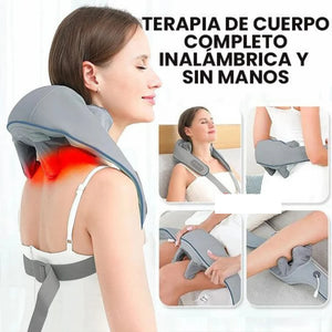 Masajeador De Cuello Y Hombros Con Calor Alivia Dolor