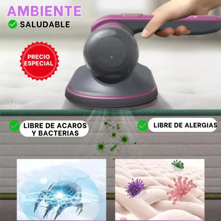ASPIRADOR INALÁMBRICO ÁCAROS UV