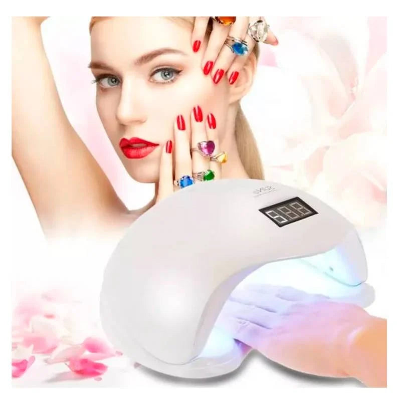 Lampara Led-uv De Uñas  Profesional Secado Rápido