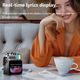 Mini Parlante Portátil Bluetooth con Pantalla Táctil