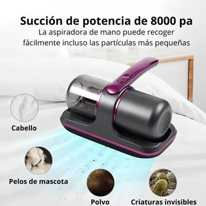 ASPIRADOR INALÁMBRICO ÁCAROS UV